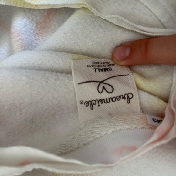 tie-dye cropped crewneck - Picture 2 of 3